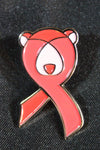 Bear Ribbon Pin