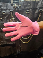 Guantes de cuero de competición (compatibles con teléfonos móviles)