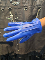 Guantes de cuero de competición (compatibles con teléfonos móviles)