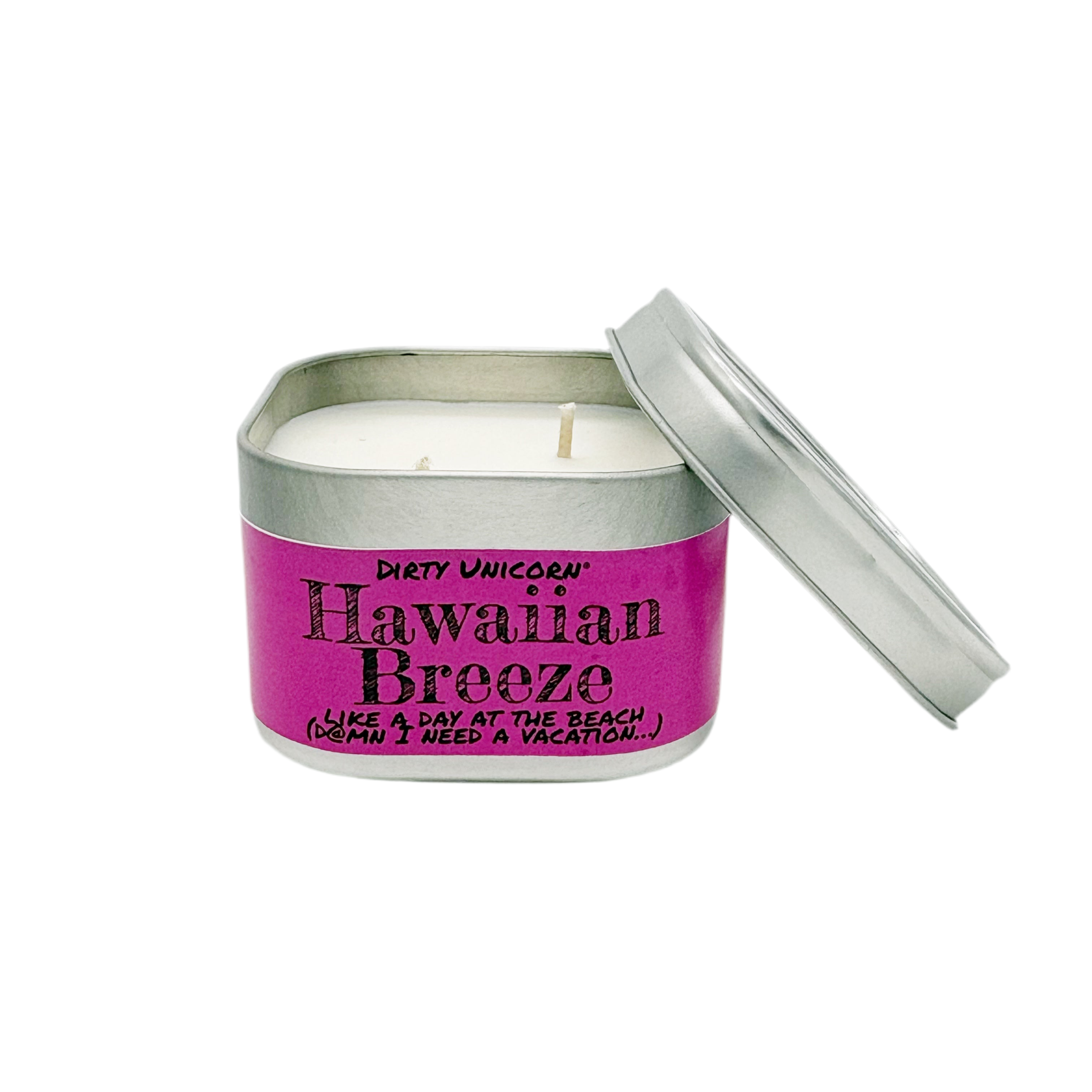 Hawaiian Breeze Square Candle Tin