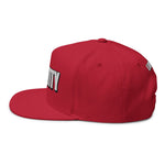 INTO: CHASTITY Embroidered Flat Bill Cap – Kink Hat for Caged Subs, Keyholder Dynamics & Erotic Denial Enthusiasts