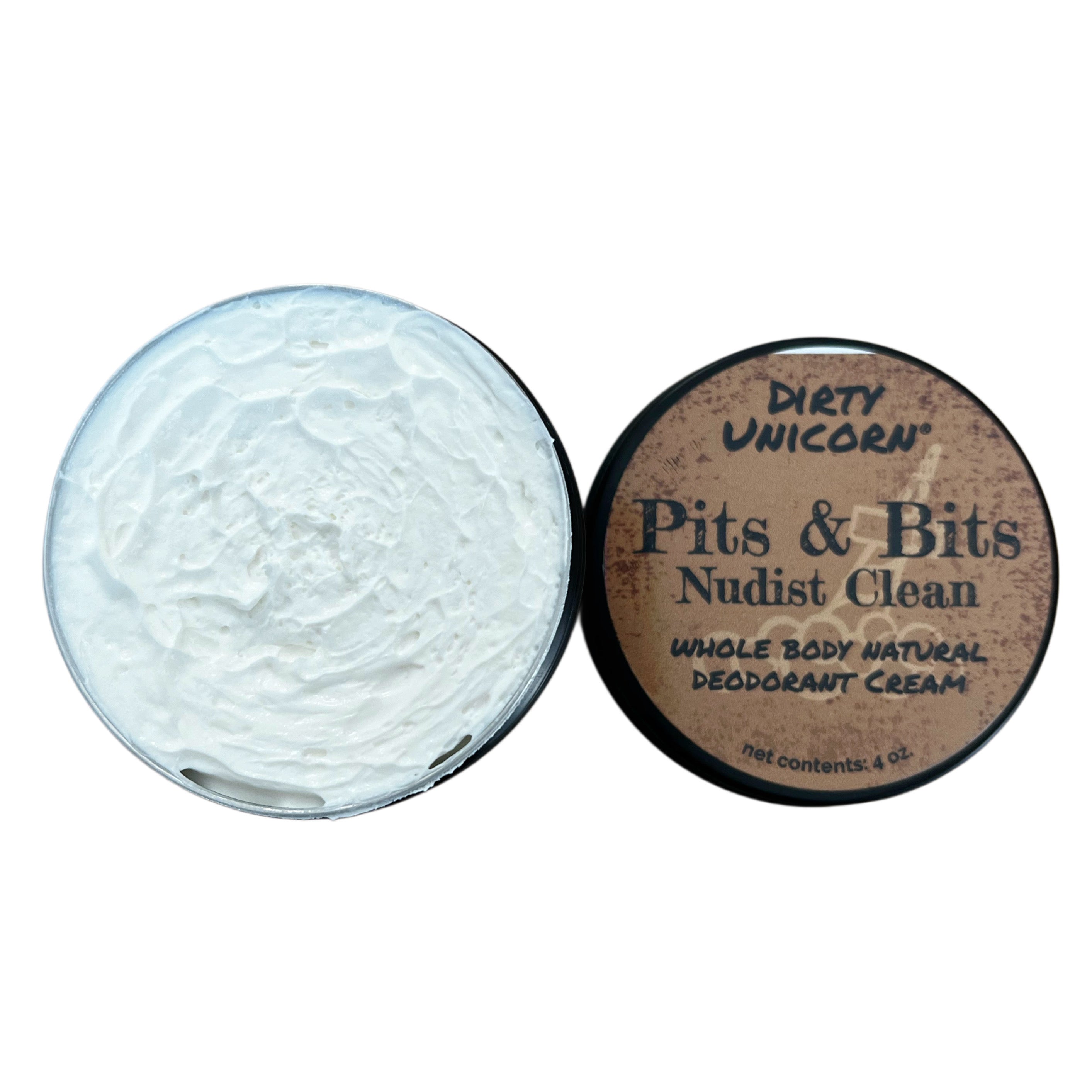 Nudist Pits & Bits - Whole Body Deodorant Creme
