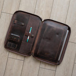 Buffalo Leather MacBook Portfolio