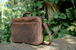 Kenai Leather CPAP Travel Bag