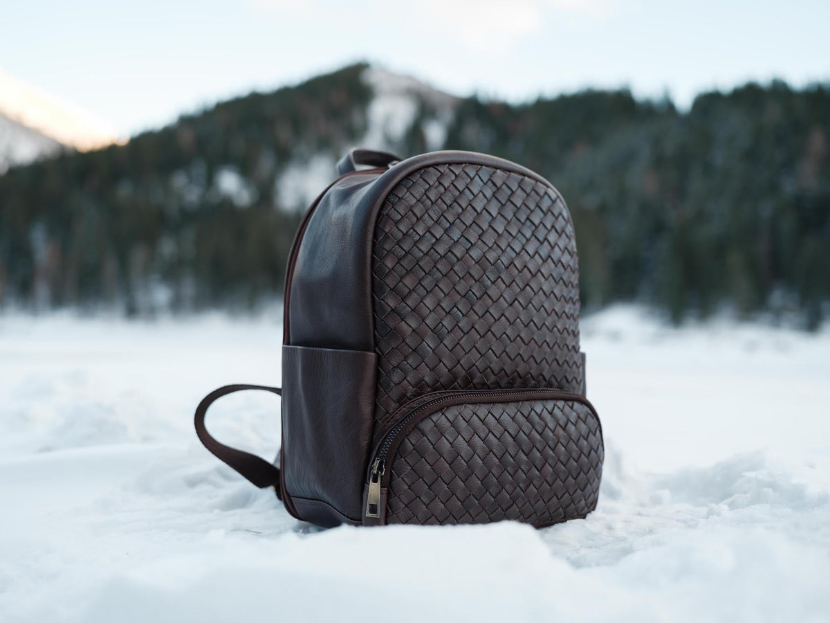 Mini Woven Backpack – Wolfstryker Leather