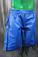 Pantalones cortos de baloncesto en azul y negro