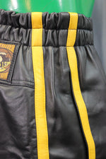 Short de basket-ball en noir et jaune