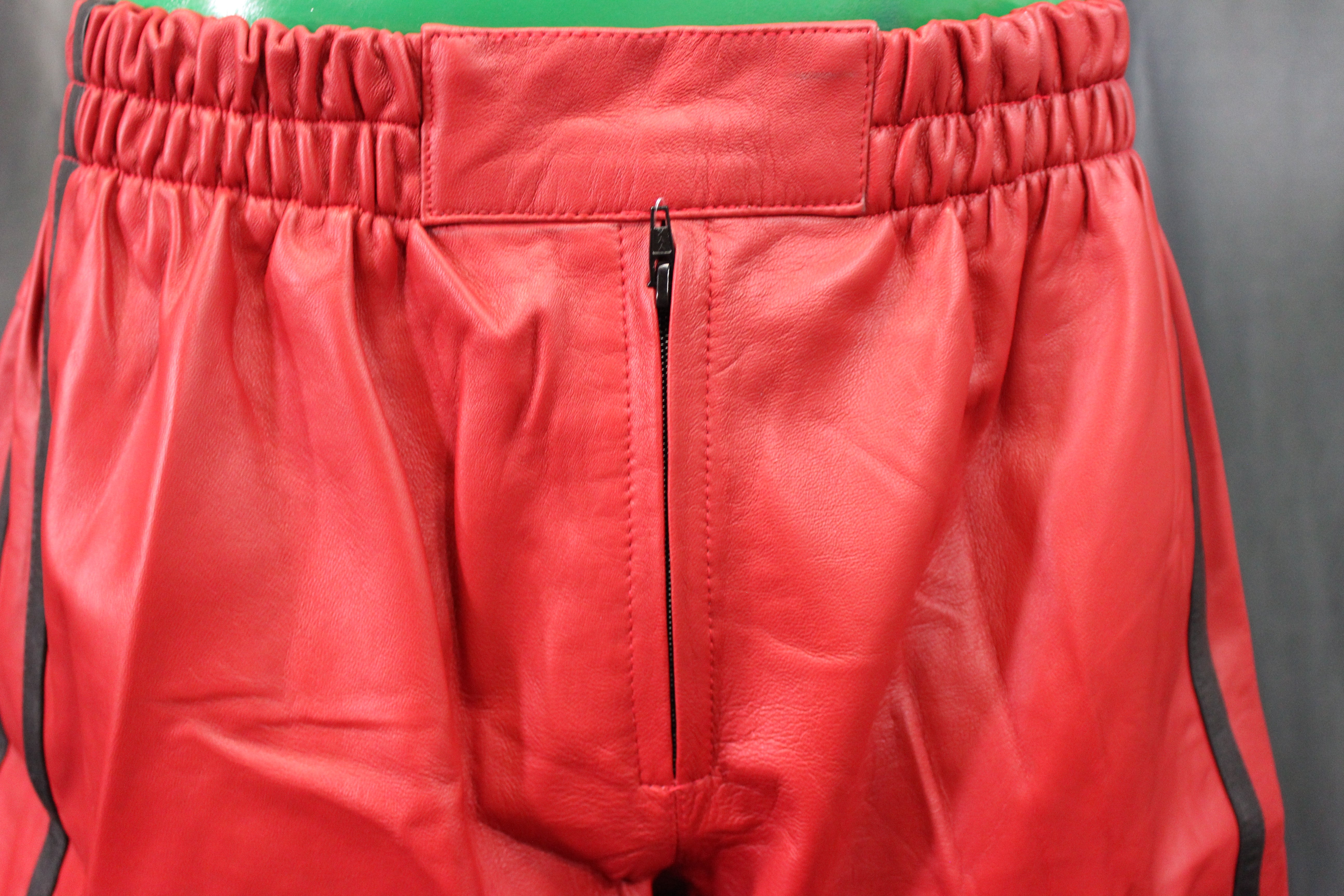 Basketball Shorts in Red and Black