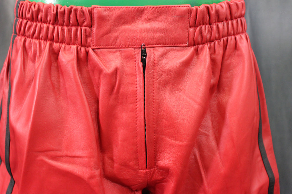 Pantalones cortos de baloncesto en rojo y negro