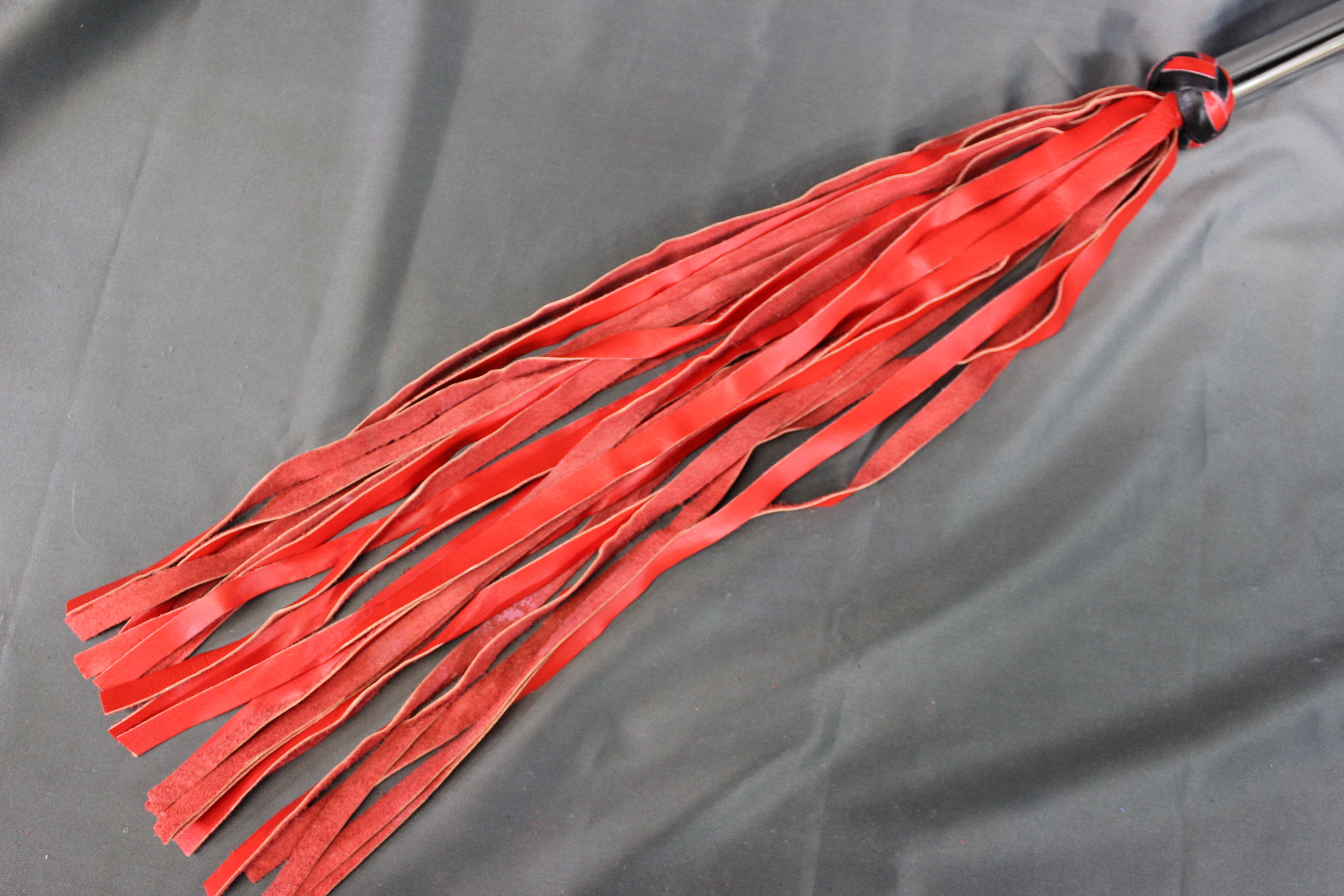 Polished Metal Handle Floggers