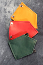 Interchangeable Layered Leather Pocket Flag