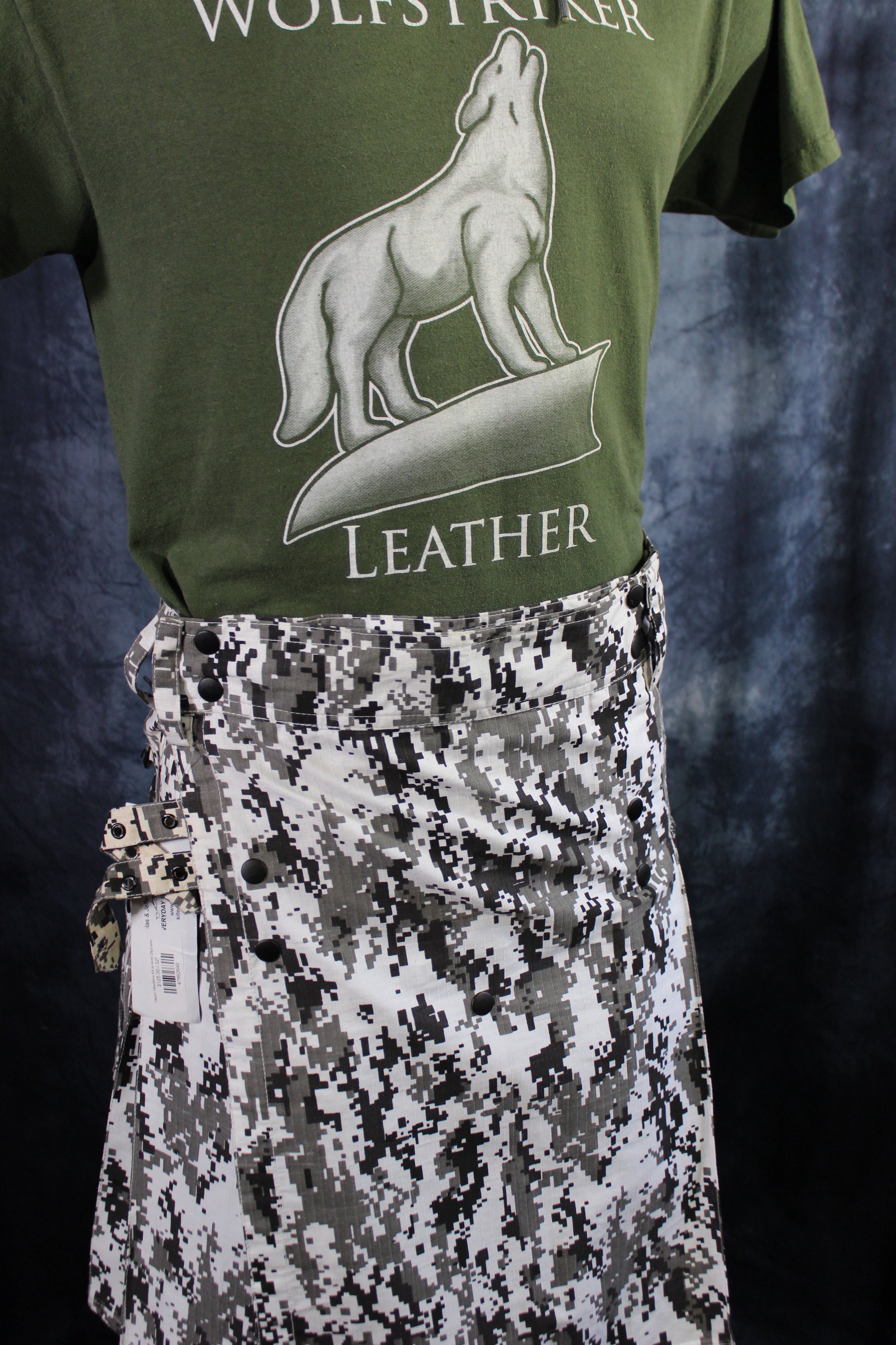 Classic KiltedBros Kilt in Arctic DigiCamo