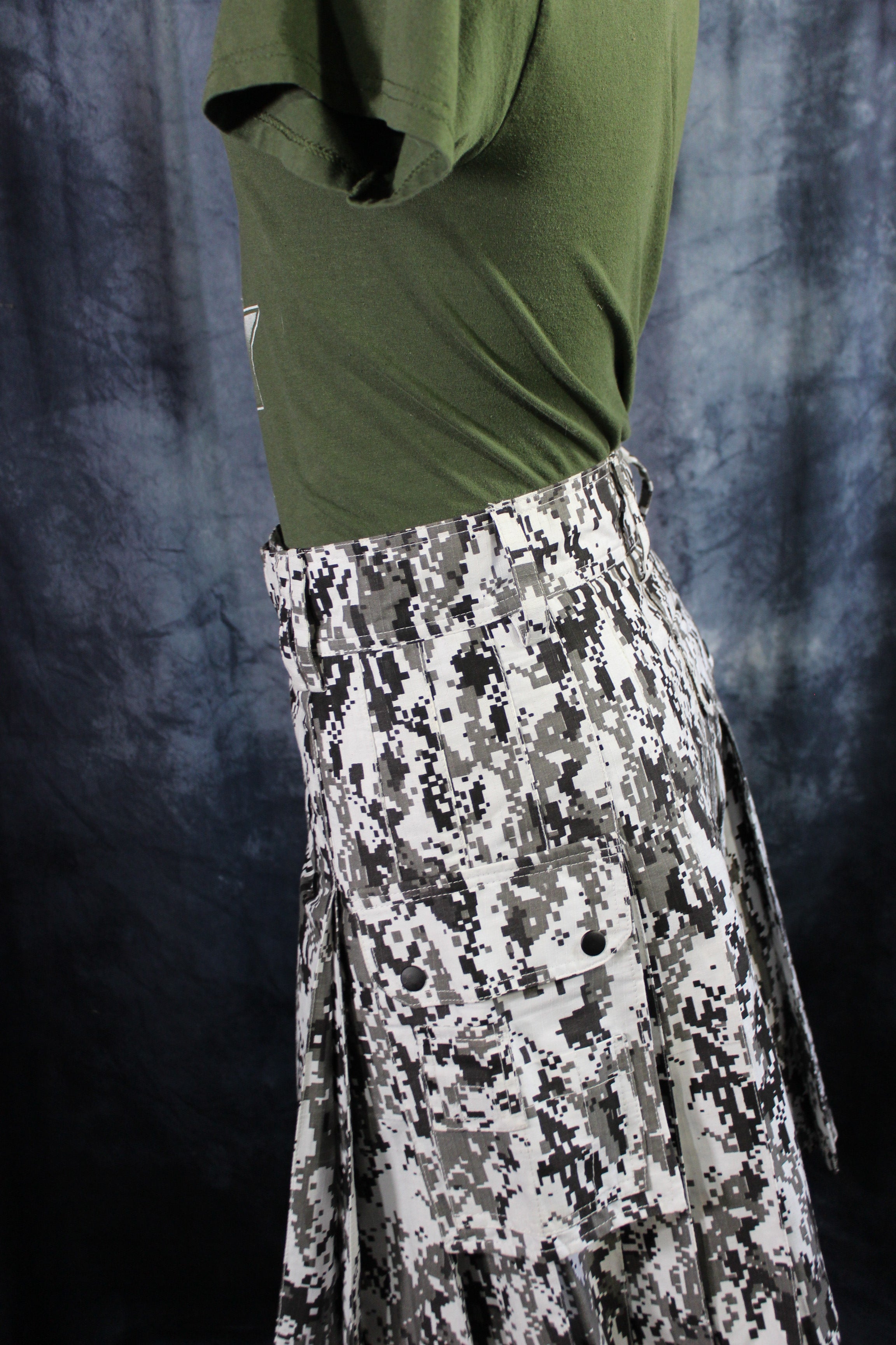 Classic KiltedBros Kilt in Arctic DigiCamo