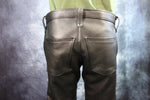 Front Access Leather Pants