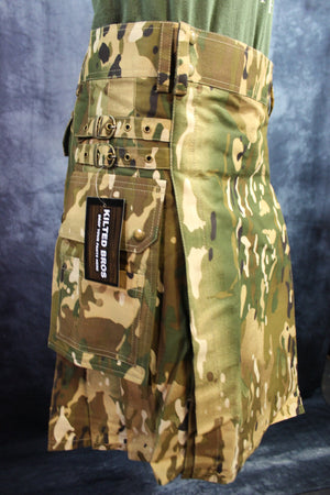 Kilt classique KiltedBros en camouflage