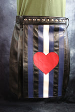 Leather Pride Handmade Leather Kilt