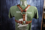 Classic Latigo Extended X Harness with Snaps