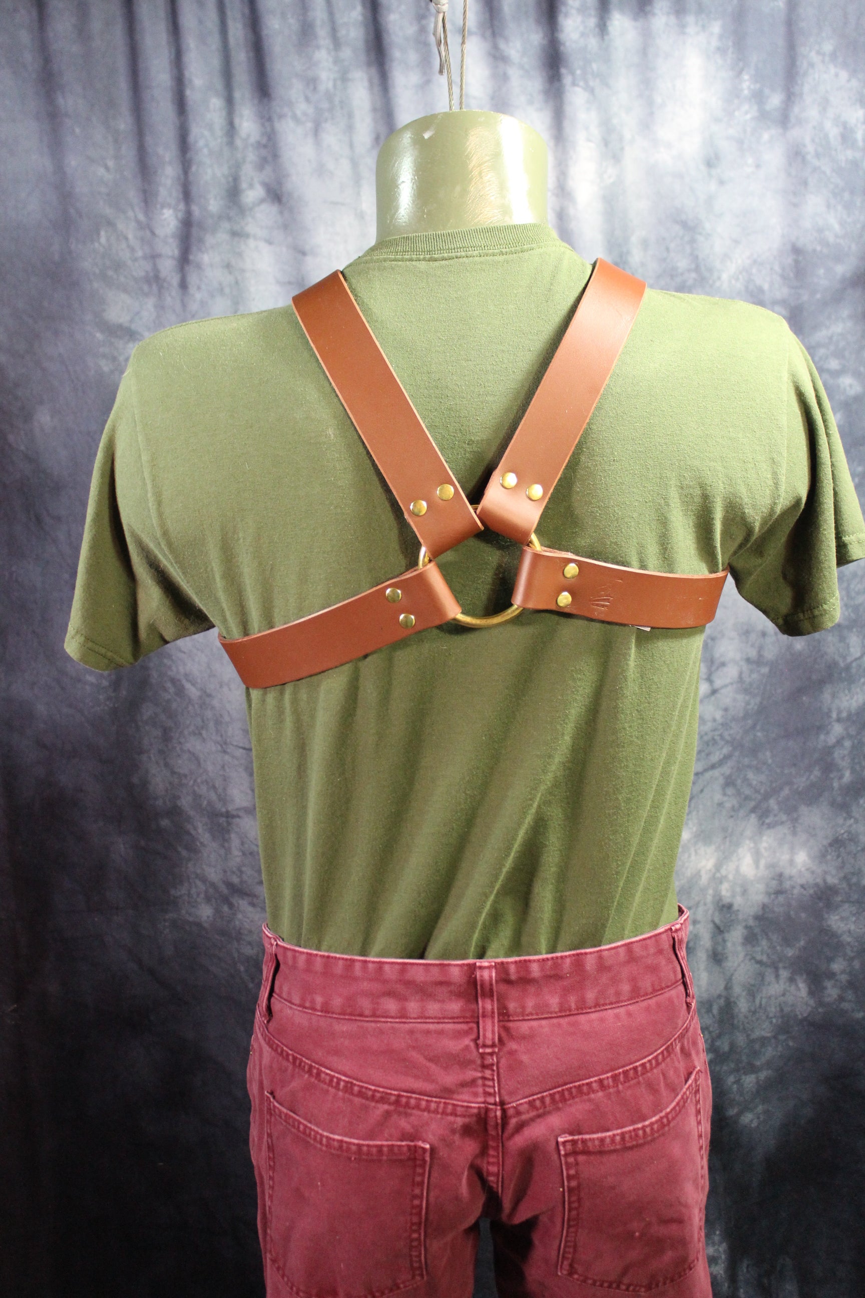 Classic Latigo Extended X Harness with Snaps