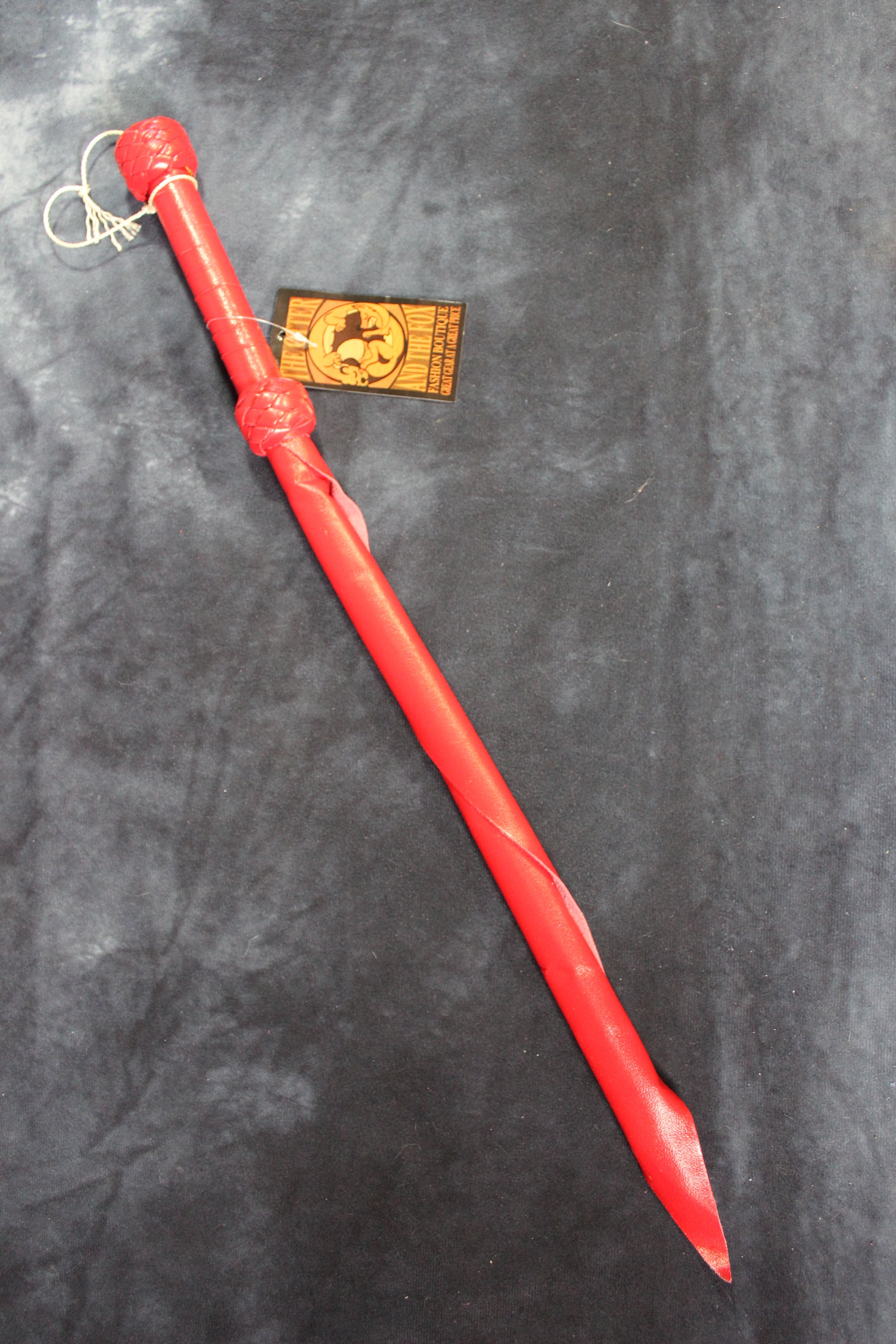 Leather Dragon Tail by Otter and The Fox