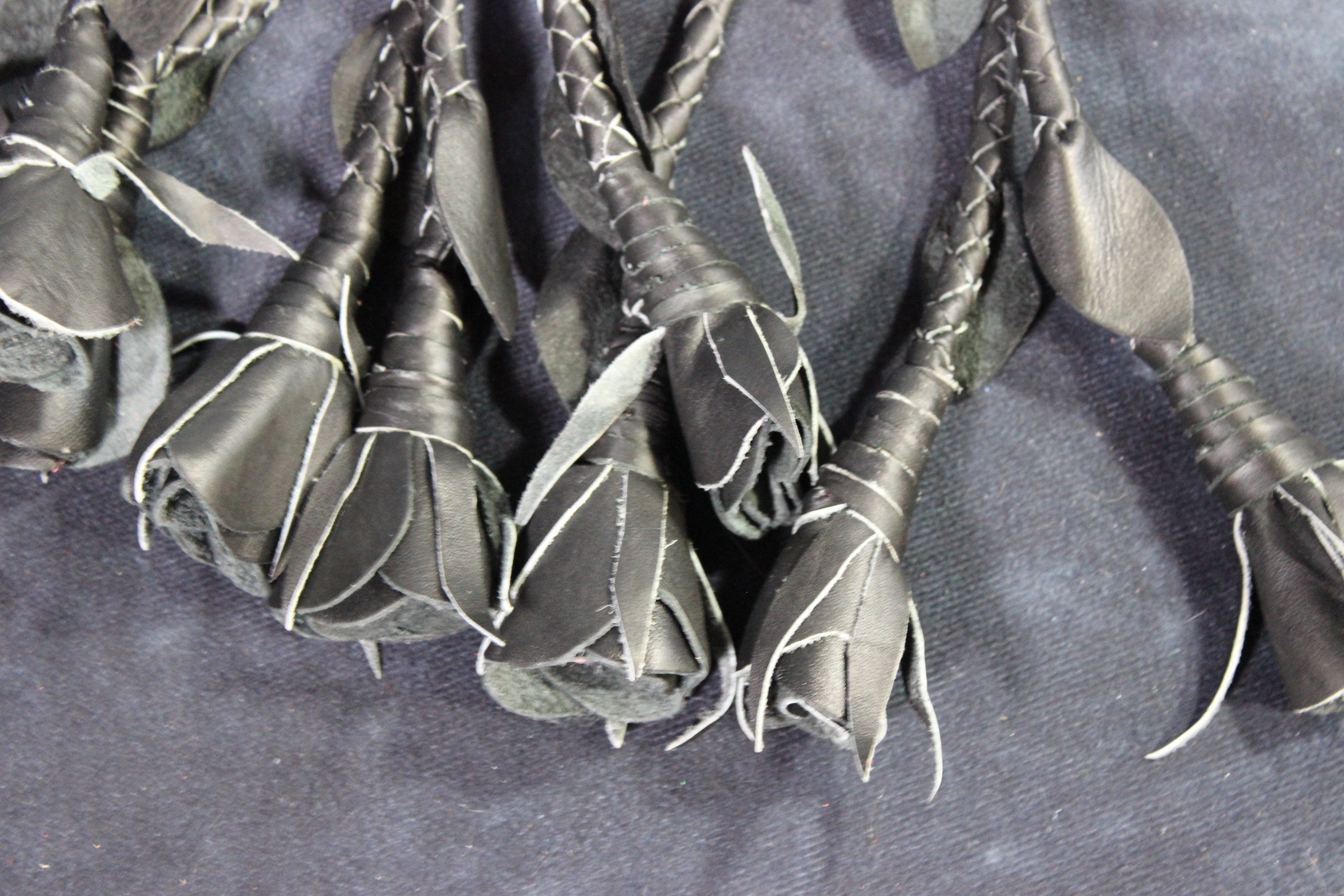 "Kiss of the Rose" Floggers by The Otter and The Fox