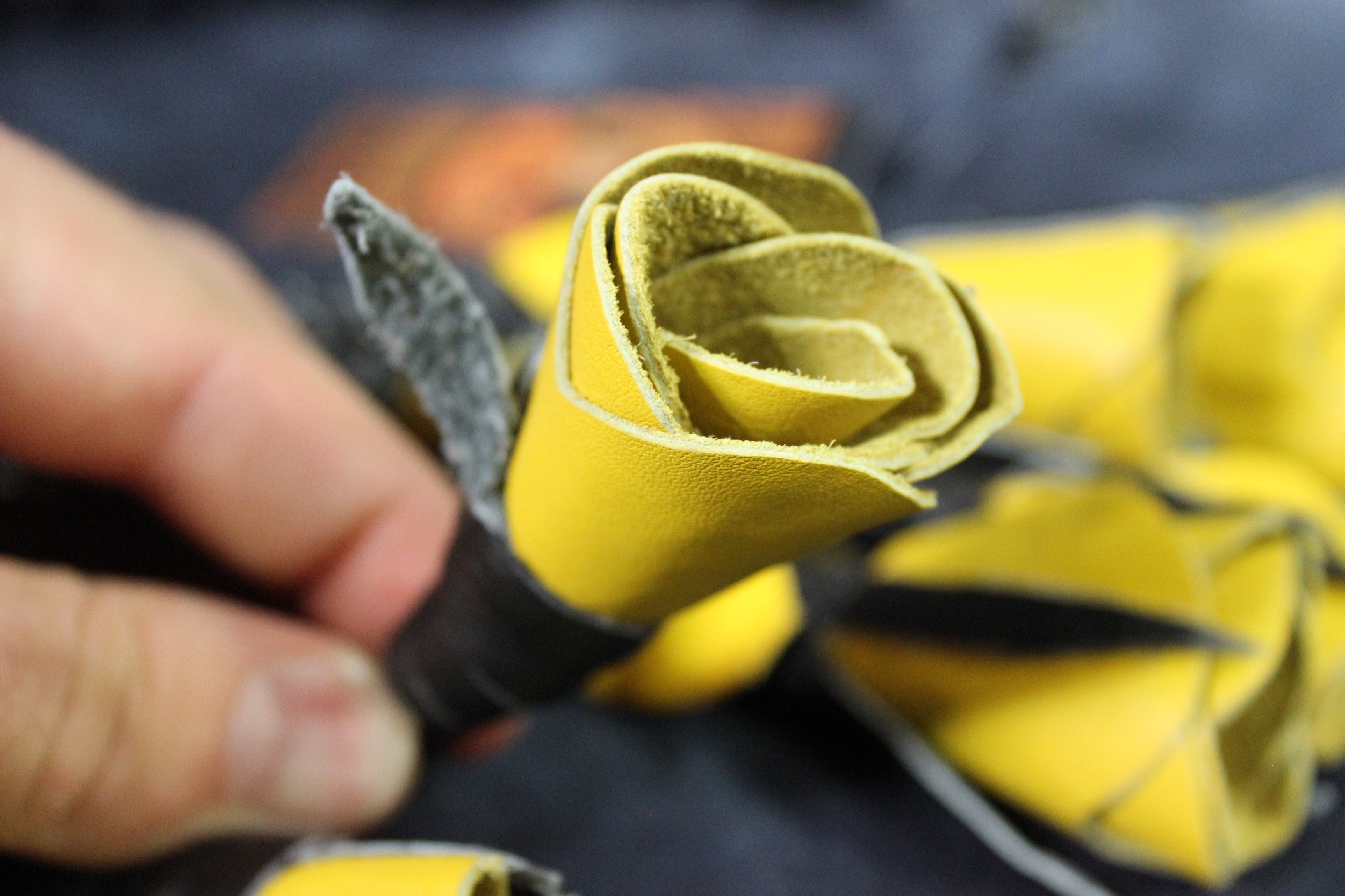 "Kiss of the Rose" Floggers by The Otter and The Fox