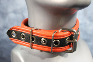 Two-Tone Collar - Recessed Stripe Construction