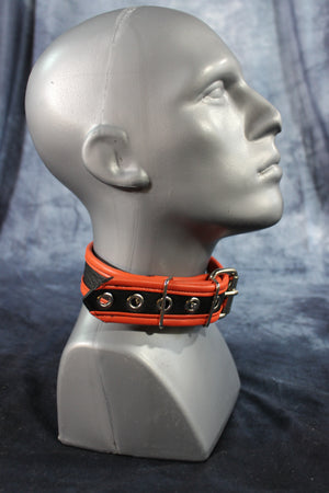 Two-Tone Collar - Recessed Stripe Construction