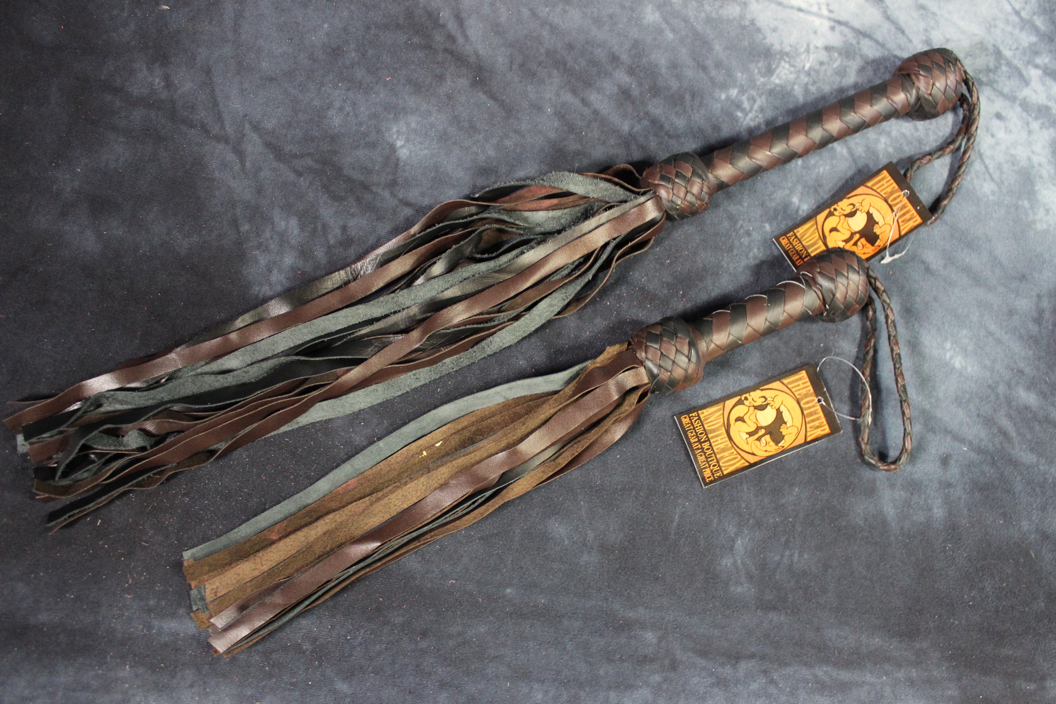 Our Premium Leather Floggers - The Barkers!