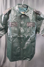 Otter and Fox Leather Formals in Hunter Green with Black Accents