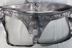 Jock de cuero OnF - Púrpura con detalles en negro
