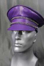 Gorra OnF Muir en morado con ribete negro