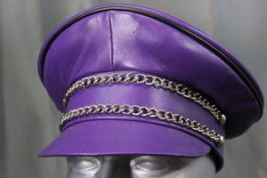 Gorra OnF Muir en morado con ribete negro