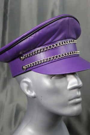 Gorra OnF Muir en morado con ribete negro