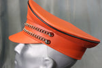 Gorra OnF Muir en naranja con ribete negro