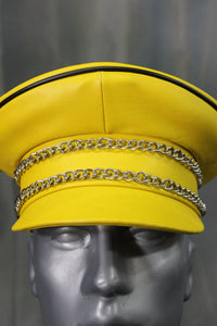 Gorra OnF Muir en amarillo con ribete negro