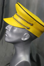 Casquette OnF Muir en jaune avec bordure noire