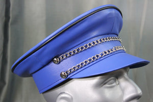 Gorra OnF Muir en azul con ribete negro