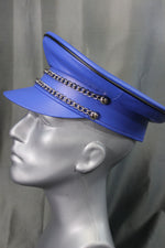 Casquette OnF Muir en bleu avec bordure noire