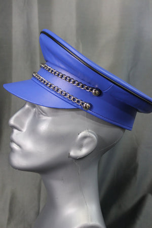 OnF Muir Cap in Blue with Black Trim