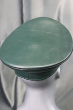 OnF Muir Cap in Hunter Green with Black Trim