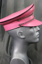 Gorra OnF Muir en rosa con ribete negro