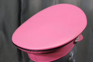 OnF Muir Cap in Pink with Black Trim