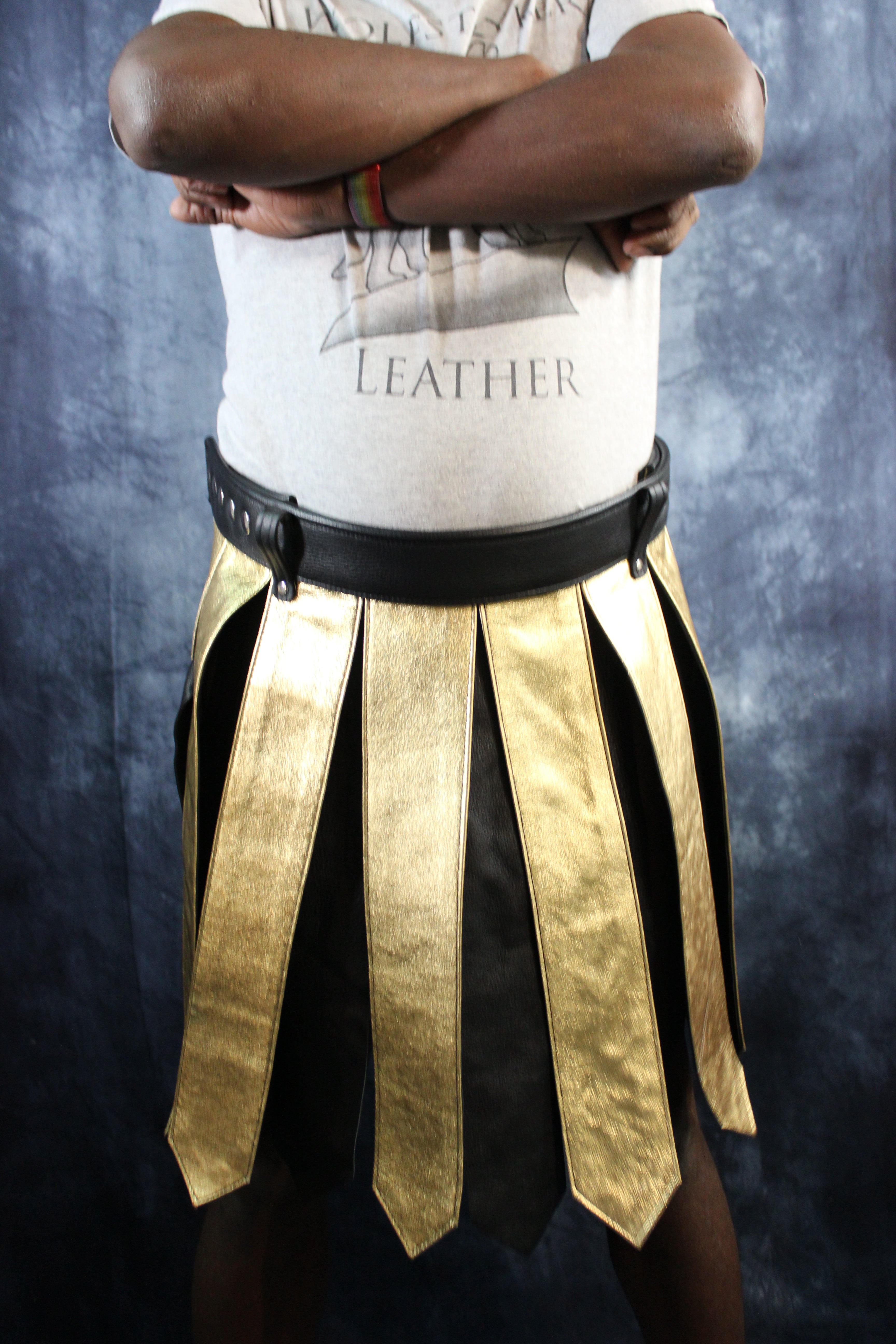 Leather Gladiator Kilt