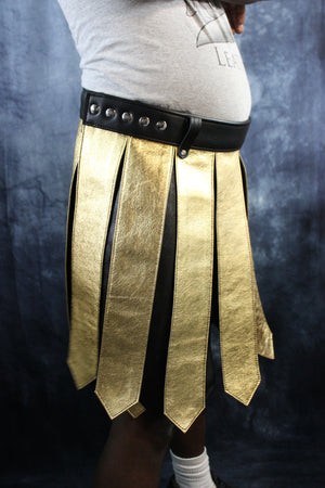 Leather Gladiator Kilt