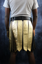 Kilt de gladiateur en cuir