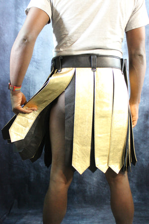 Leather Gladiator Kilt