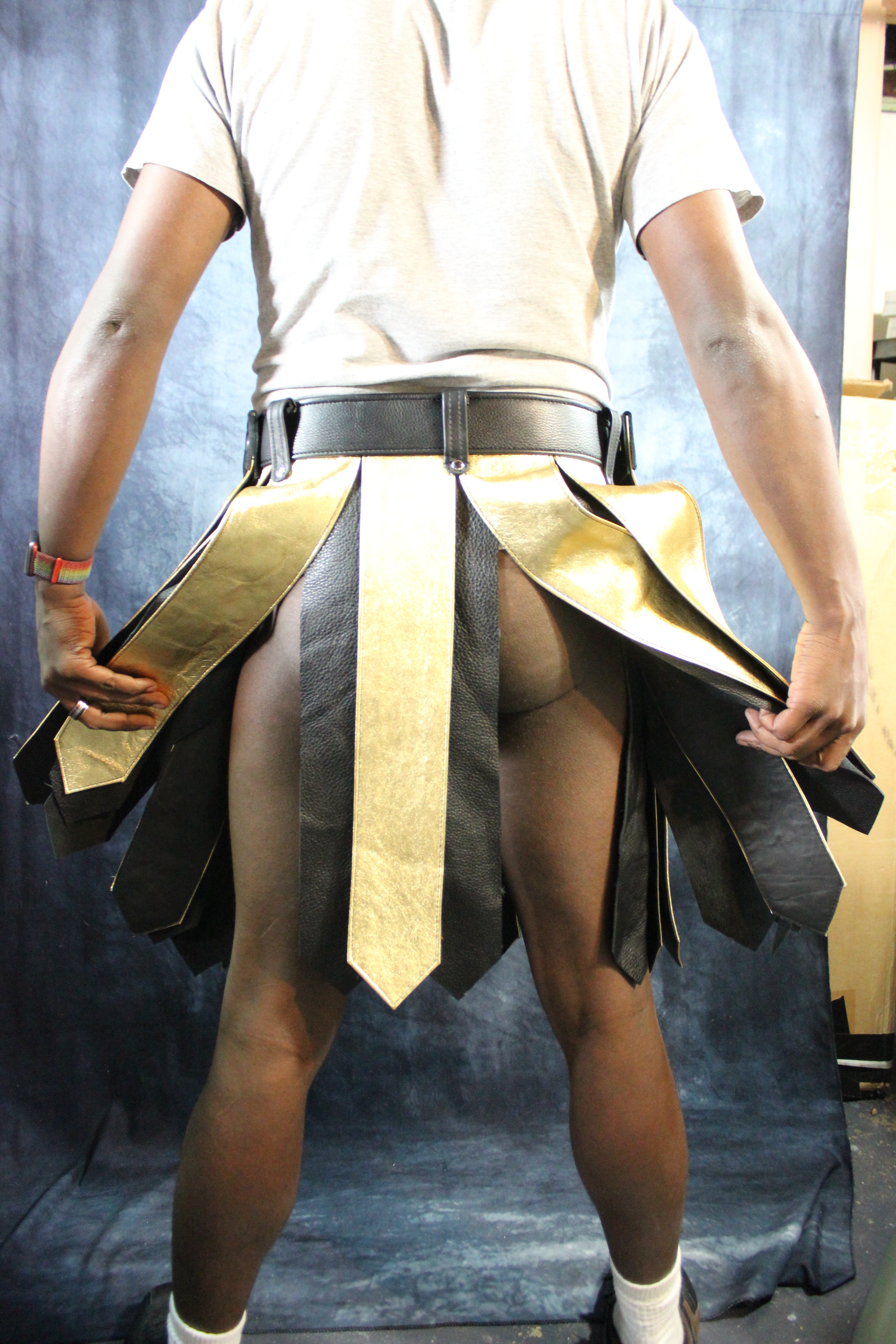 Leather Gladiator Kilt