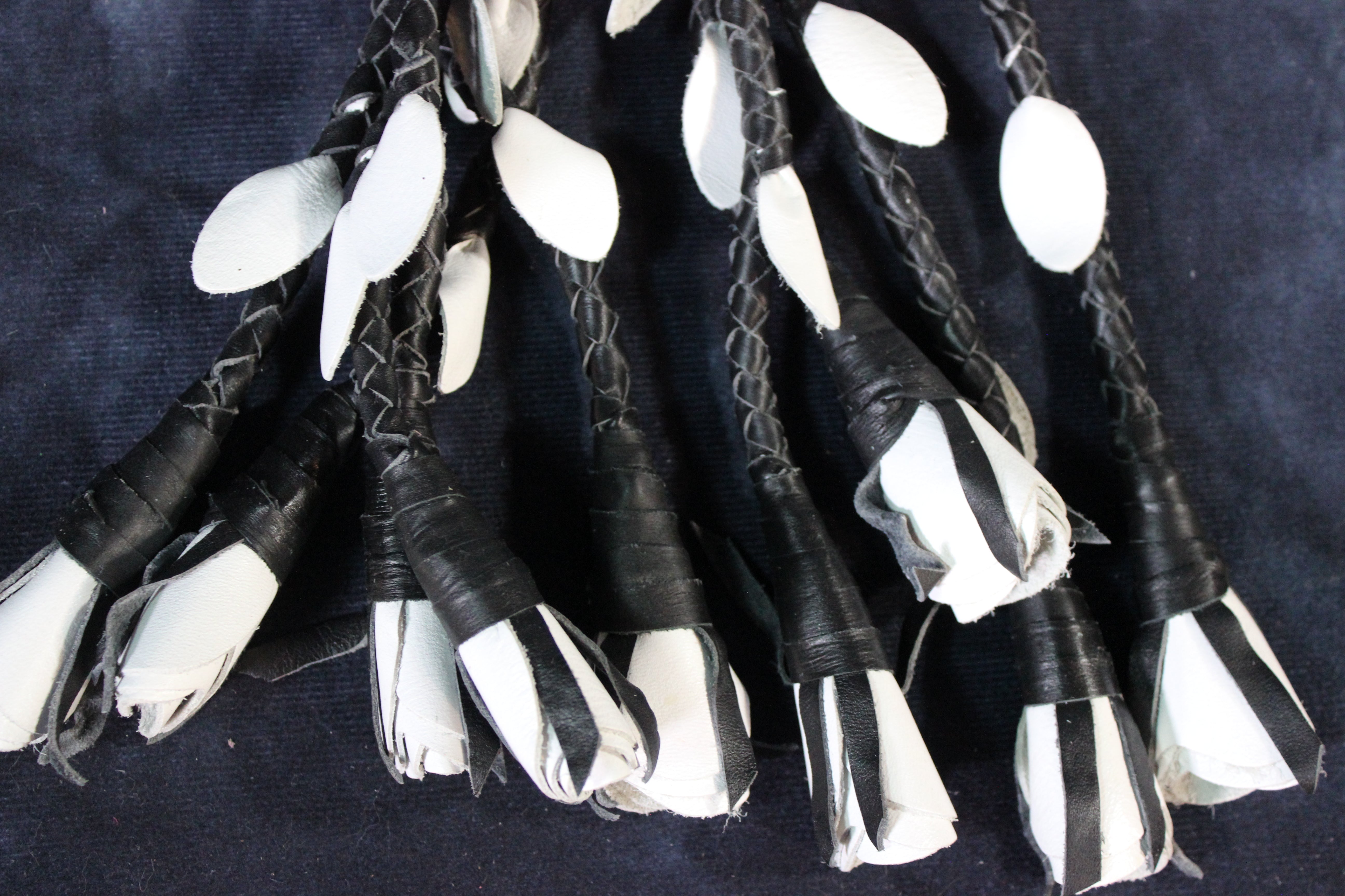 "Kiss of the Rose" Floggers by The Otter and The Fox