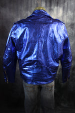Vestes de motard en cuir OnF en or
