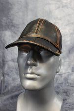 Gorra de béisbol de cuero